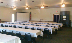 Meeting Room With Speaker's Table